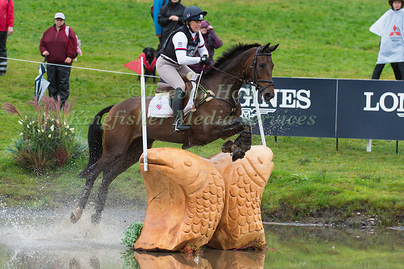 Pippa Funnell of Great Britain riding Sandman 7