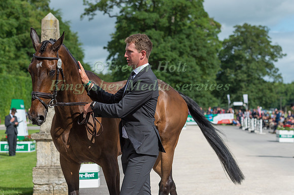 JESSE  CAMPBELL (NZL) AND CLEVELAND AT THE EQUI-TREK CCI *** FINAL HORSE INSPECTION OF THE 2017 BRAMHAM INTERNATIONAL HORSE TRIALS