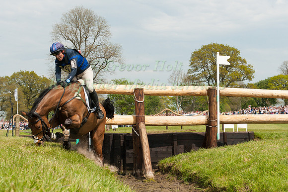 Zara Tindall of Great Britain  riding High Kingdom