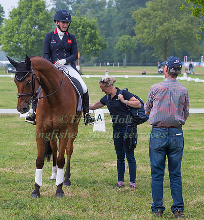 LAURA COLLETT (GBR) AND MR BASS