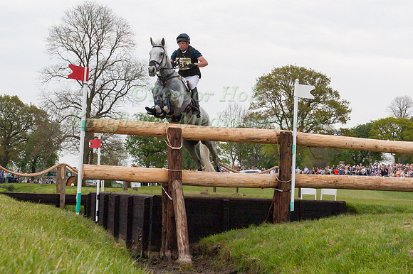 Harry Dzenis of Great Britain  riding Xam