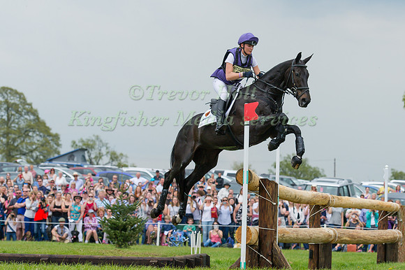 Emily King of Great Britain  riding Brookleigh