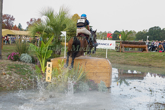 Nicolas Astier of France riding Quickly Du Buguet