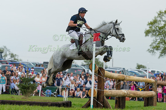 Harry Dzenis of Great Britain  riding Xam