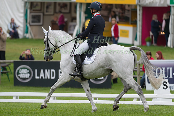 Gemma Tattersall (GBR) riding Quicklook V