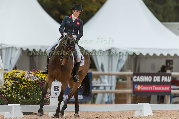 Sara Bullimore of Great Britain riding Reve Du Rouet
