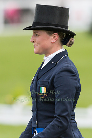Camilla Speirs (IRL) riding Portersize Just A Jiff in the Dressage phase  of  the 2017 Mitsubishi Motors  Badminton Horse Trials
