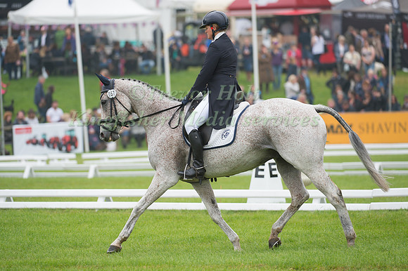 Jane Emma Riley (GBR) riding Mystic Promise