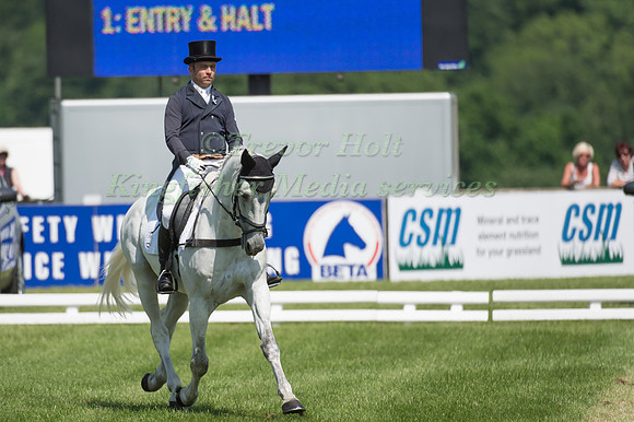 Ben Hobday (GBR) riding Arco BB