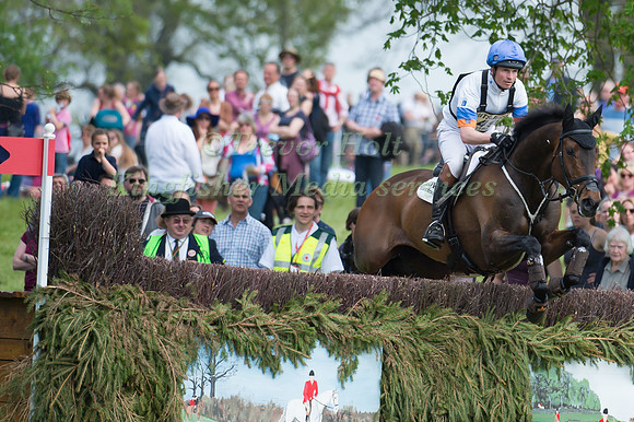Francis Whittington of Great Britain riding Hasty Imp