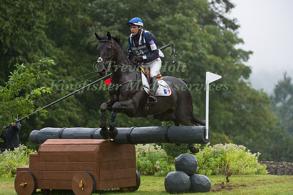 Nicolas Touzaint of France riding Radijague