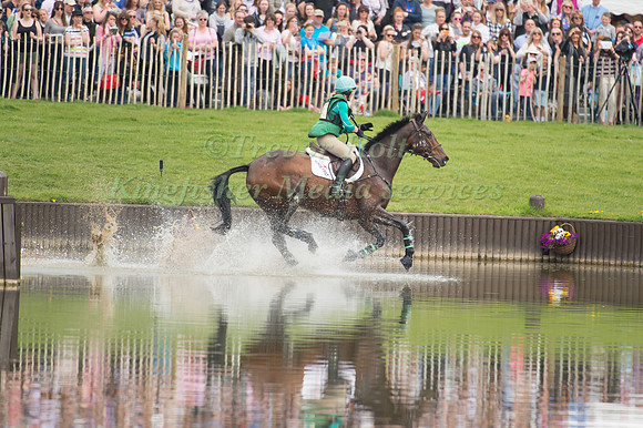 Sarah Ennis of Ireland riding BLM Diamond Delux