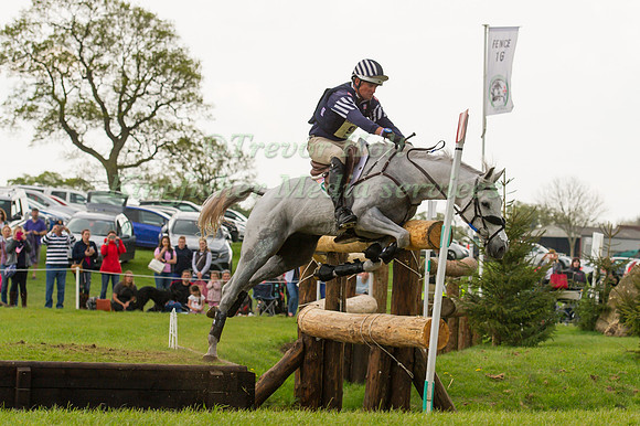 Boyd Martin of the United States of America riding Cracker Jack