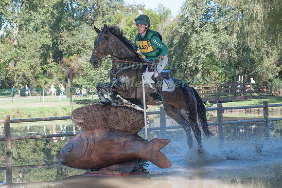 Camilla Speirs (IRL) riding Portersize Just a Jiff
