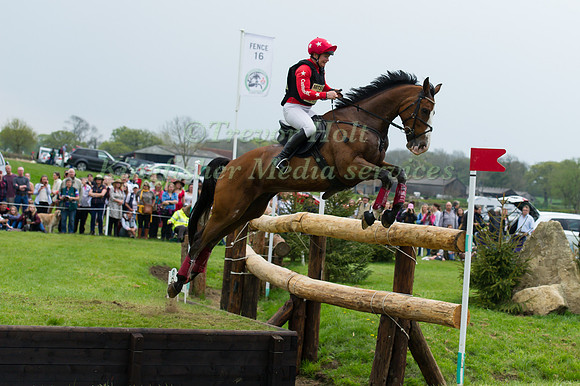 Hanne Wind Ramsgaard of Denmark riding Vestervangs Arami