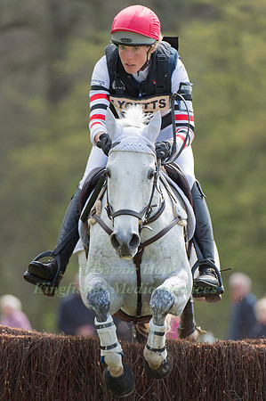 Lucy Jackson riding Bosun II