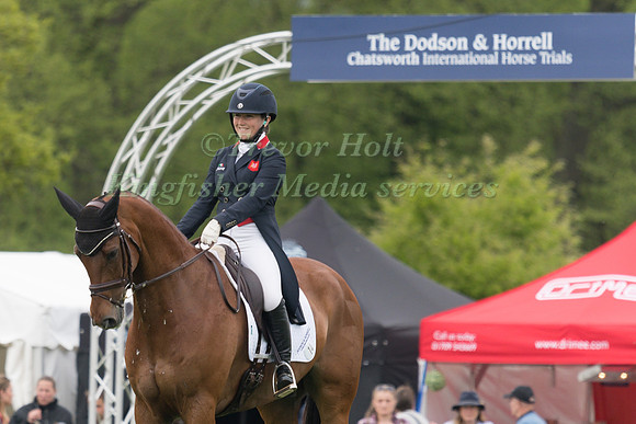 LAURA COLLETT (GBR) AND MR BASS