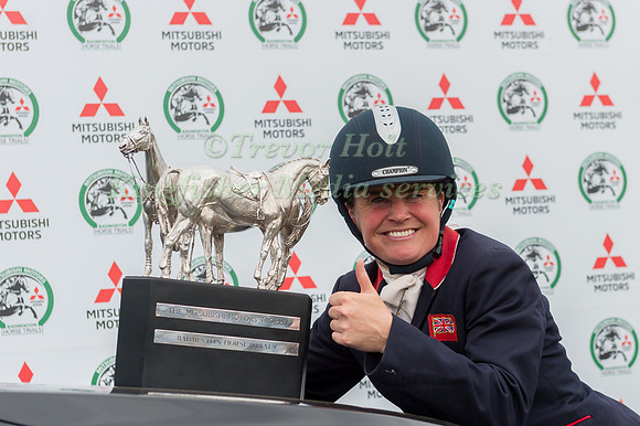 Piggy French Winnerof the Mitsubishi Motors Badminton Horse Trials