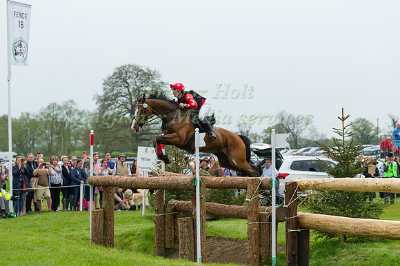Hanne Wind Ramsgaard of Denmark riding Vestervangs Arami