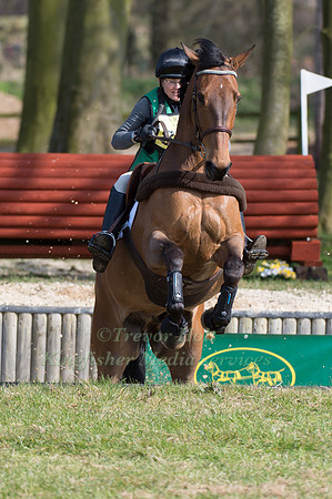 Jenny Levett  riding Ballymore Rich Cat