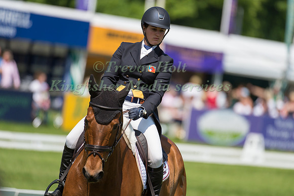 Jasmin  Gambirasio (SUI) riding Thats It II
