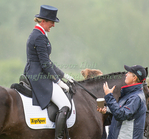 Nicola Wilson (GBR) riding Bulana