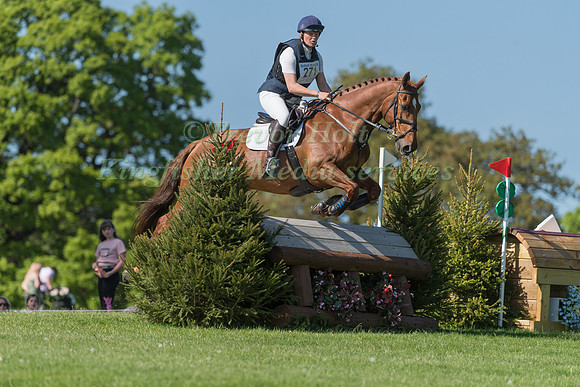 SARAH HOLMES RIDING  CARNO STAR