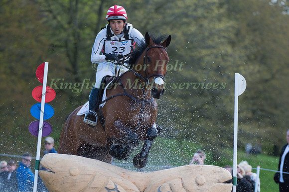 YOSHIAKI  OIWA (JPN) RIDING  CALLE 44 COMPETING IN THE CROSS COUNTRY PHASE OF THE  EVENT RIDERS MASTERS COMPETITION AT THE  2017 DODSON AND HORRELL CHATSWORTH INTERNATIONAL HORSE TRIAL.