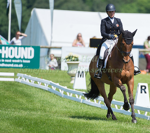 Jasmin  Gambirasio (SUI) riding Thats It II