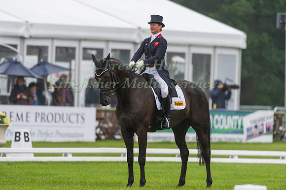 Nicola Wilson (GBR) riding Bulana