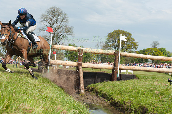 zara Tindall of Great Britain  riding High Kingdom