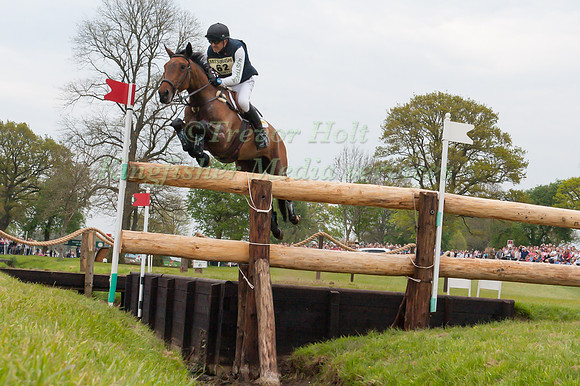 Bill Levett of Australia riding Improvise