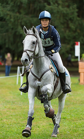 Delphine Strube of France riding Radjani De Kerser