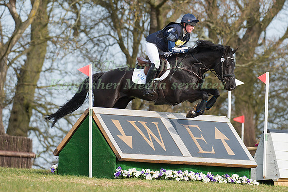 Emily Llewellyn  riding Exclusive