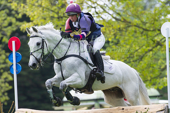 Ginny Howe riding  IMPERATO
