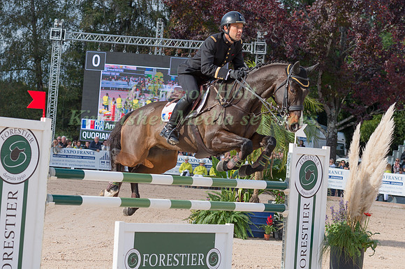 Arnaud BOITEAU (FRA) AND QUORIANO 'ENE HN'