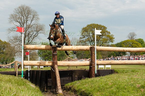 Zara Tindall of Great Britain  riding High Kingdom