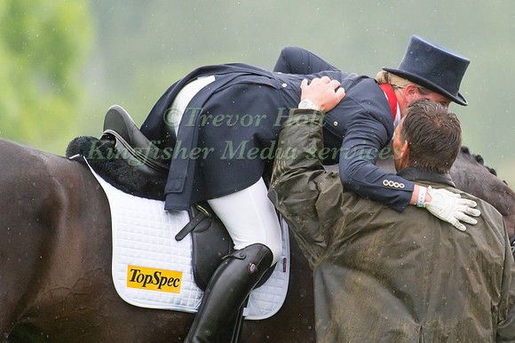 Nicola Wilson (GBR) riding Bulana