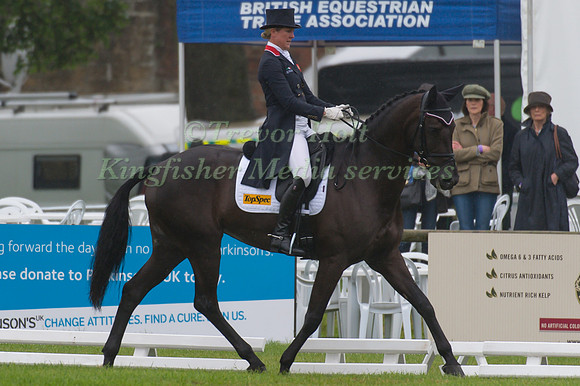 Nicola Wilson (GBR) riding Bulana