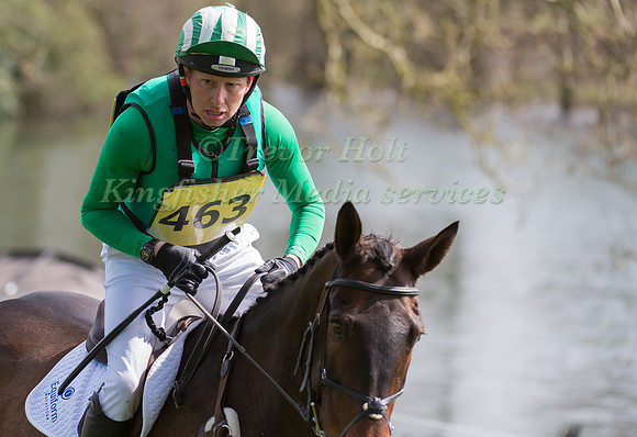 Michael Owen riding The Highland Prince