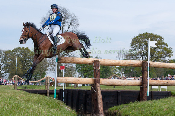 Kristina Cook of Great Britain  riding Star Witness