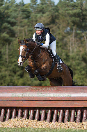 Sarah Parkes  riding Browning