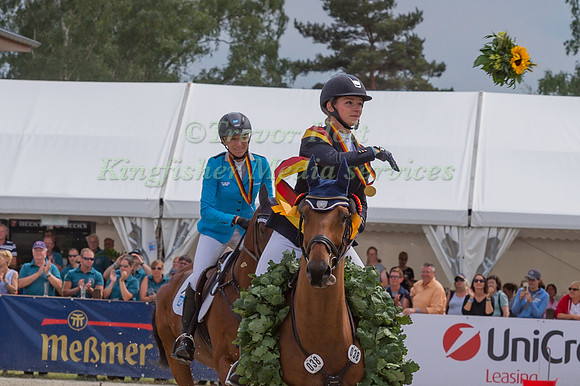 JULIA KRAJEWSKI (GER) AND SAMOURAI DU THOT