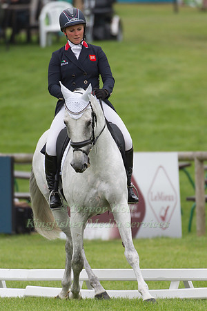Gemma Tattersall (GBR) riding Quicklook V
