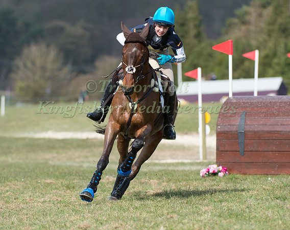 Felicity Baker-Attew  riding The Wedding Horse