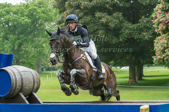 Oliver  Townend (GBR) riding  Black Tie II