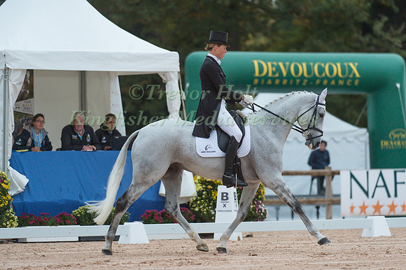 Lucy Jackson of New Zealand riding Bosun