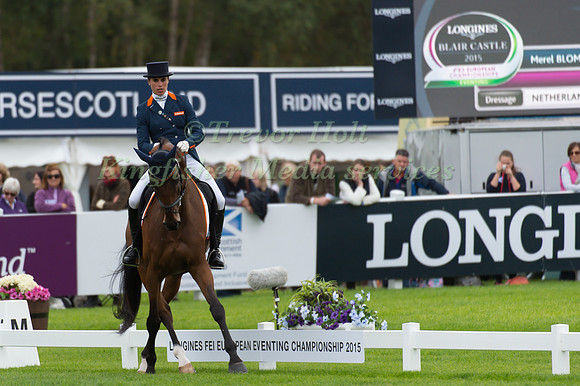 Merel Blom of the Netherlands riding Rumour Has It