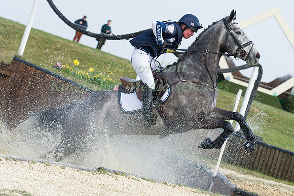 Emily Llewellyn  riding Crystal Rock