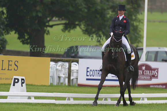 Nicola Wilson (GBR) riding Bulana